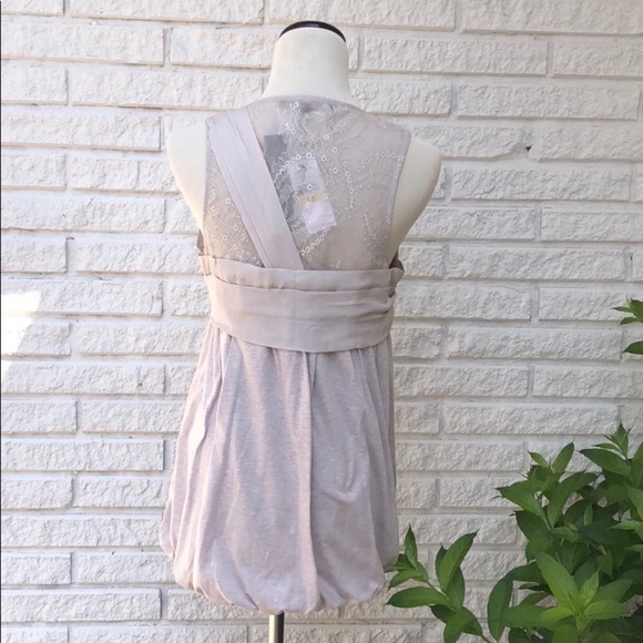 🆕Cynthia Steffe>Cummerbund & lace blouson top NWT - Picture 2 of 7